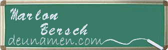 Marlon Bersch Visitenkarte